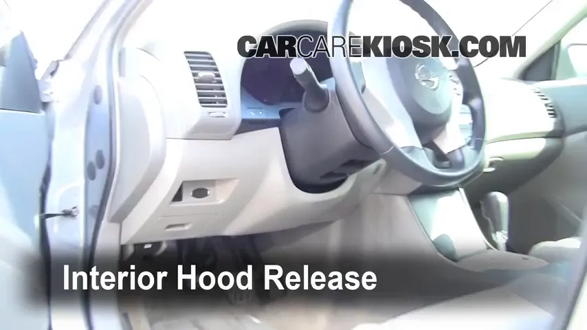 2007 Nissan Altima S 2.5L 4 Cyl. Hood